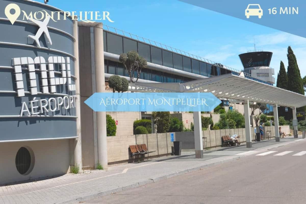 063 - Studio Didion, Centre Gare St Roch, Clim, Balcon,4Pers Montpellier Exterior foto