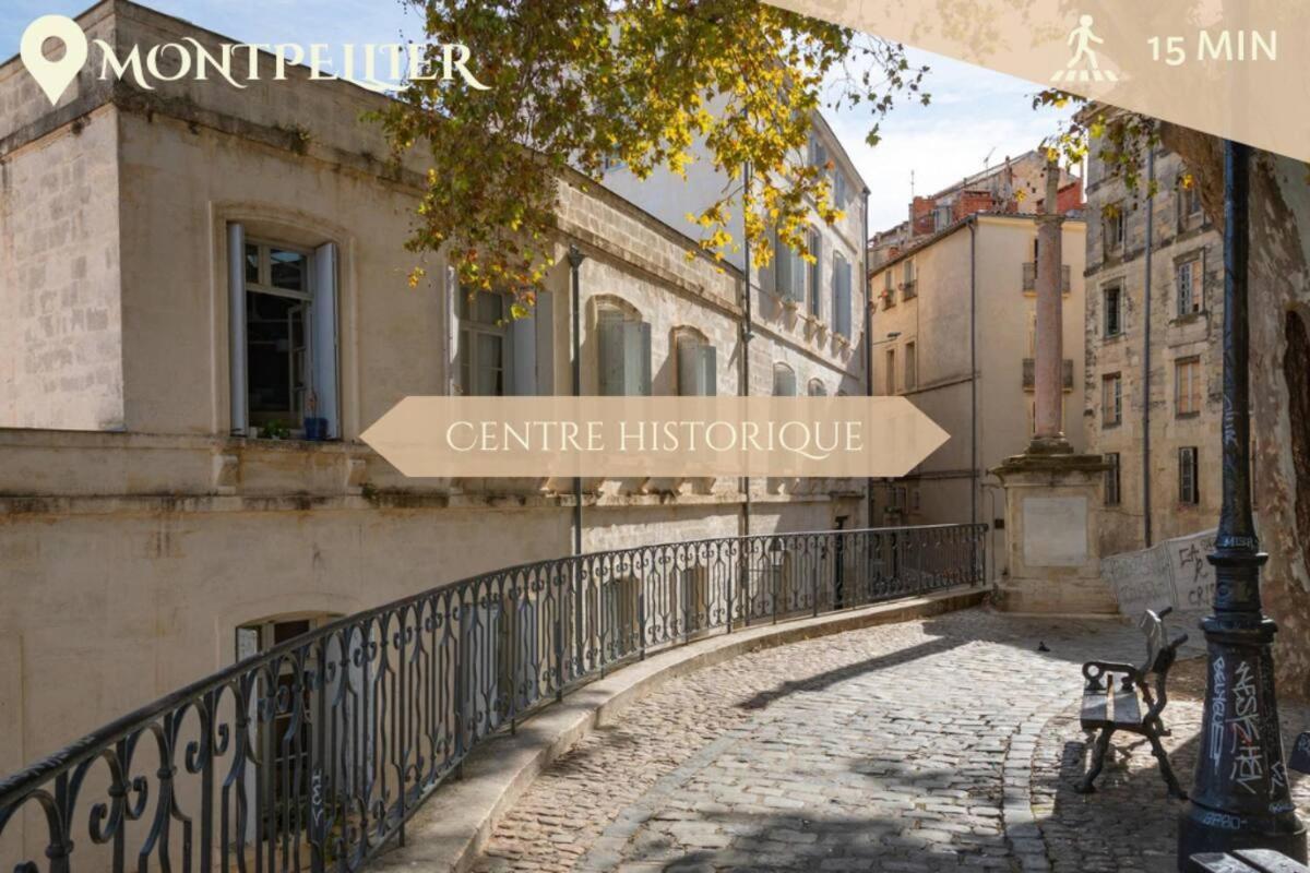 063 - Studio Didion, Centre Gare St Roch, Clim, Balcon,4Pers Montpellier Exterior foto