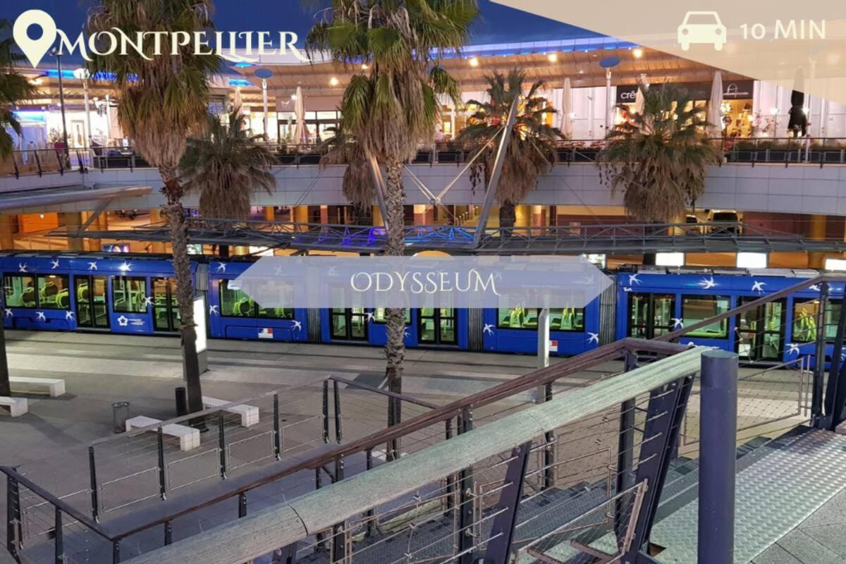 063 - Studio Didion, Centre Gare St Roch, Clim, Balcon,4Pers Montpellier Exterior foto