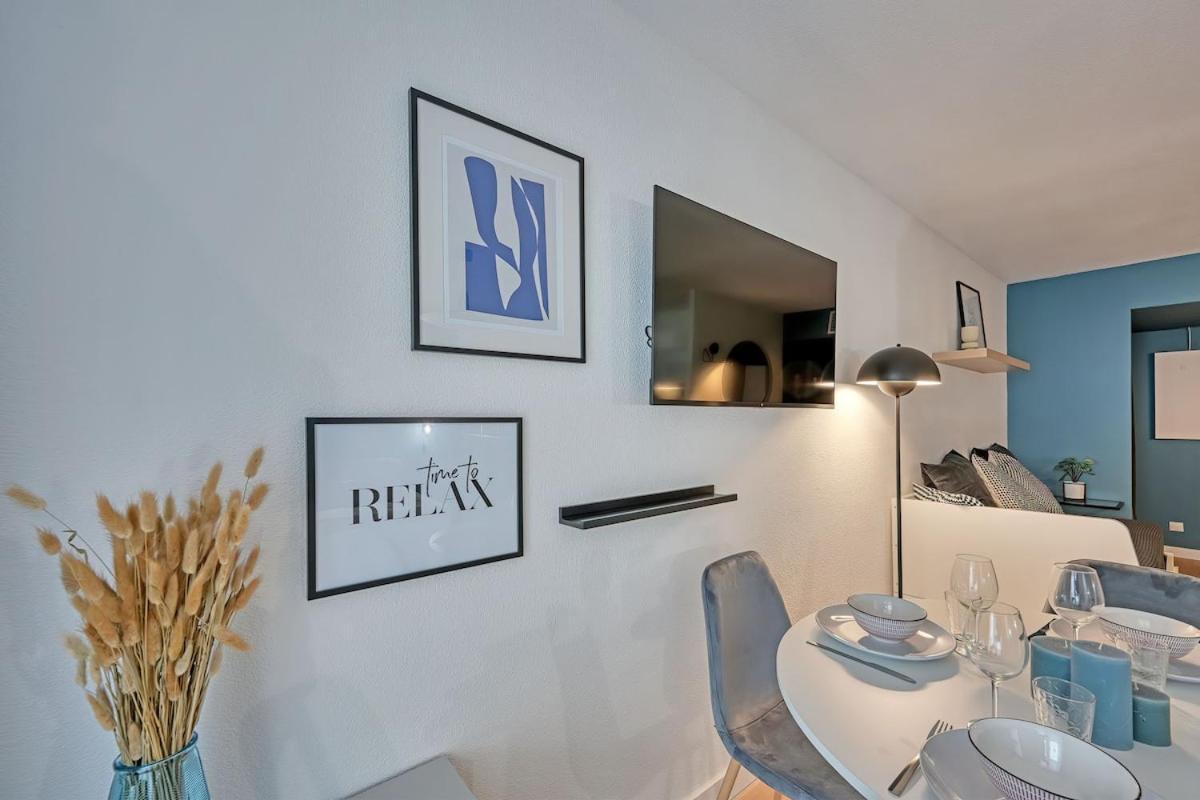 063 - Studio Didion, Centre Gare St Roch, Clim, Balcon,4Pers Montpellier Exterior foto